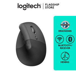 Logitech LIFT Mouse Ergonomic Vertical Wireless Bluetooth Silent