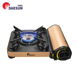 Bếp Ga Mini Cao Cấp Siêu Mỏng Sơn Tĩnh Điện MS-7 - Công Suất 2900W | Nhôm Nhẹ - Inox Chống Rỉ | Bảo Hành 9 Tháng | Hàng Chính Hãng