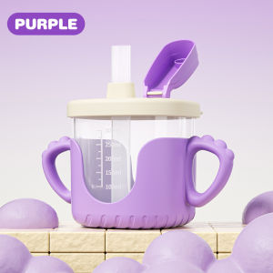 Children Straw Water Cup 300ml Baby Sippy Cup For Toddler Leak proof Baby Cup With Straw