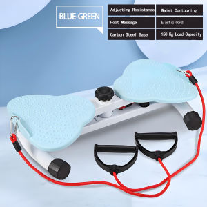 FUYOGI Rope Waist Twisting Disc Machine Fitness Equipment Anti-slip Adjustable Resistance Home Weight Loss Foot Massage Board  Wriggling