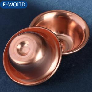 E-WOITD Đồng tinh khiết cung cấp nước Bát làm bằng tay thánh bát nước cho Phật Giáo cung cấp tốt đánh bóng cung cấp nước Bát