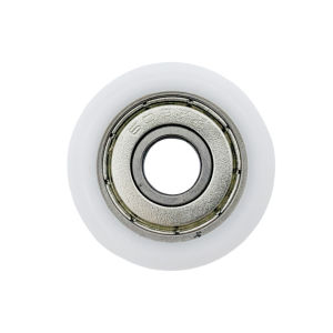 8*30*8.5mm 608ZZ Bearing Roller Wheel POM Wrapped Low Noise for Wardrobe Sliding Door 3D Printer
