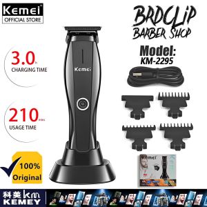 Kemei KM-2286 Hair Clipper Hair Cut Machine for Men Hair Trimmer Razor Rechargeable Base Charger Strong 8800RPM