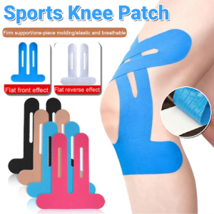 Knee Sports Muscle Patch Sports Elastic Adhesive Strain Injury Tape Knee Muscle Pain Relief Stickers Kinesiology Tape