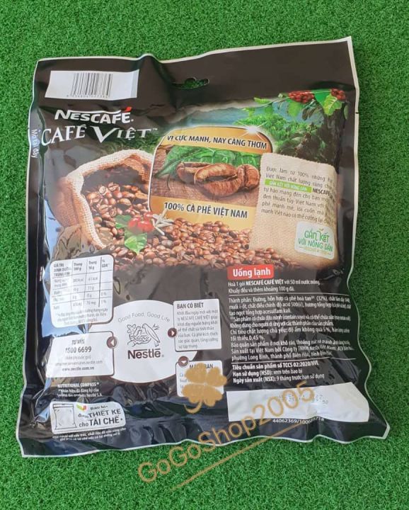 【Vietnam】NESCAFE Cafe Viet Ca Phe Den Da - 2 in 1 Instant Vietnam ...