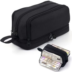 Pencil Case Large Capacity Stationery Bag Waterproof and Wear-resistant Handheld