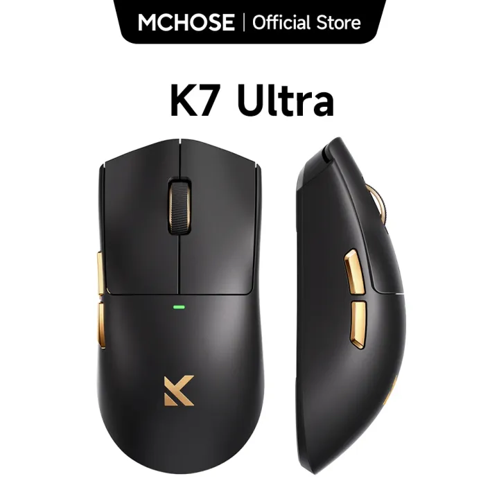 [LOCAL] MCHOSE K7 Ultra Wireless Gaming Mouse PAW3950 Dual 8K Polling Rate Lightweight Magnetic Wireless Charging Dock Esports