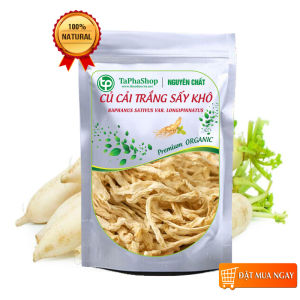 Củ cải trắng sấy khô Tấn Phát Củ cải trắng khô thượng hạng Giòn ngon dinh dưỡng cao