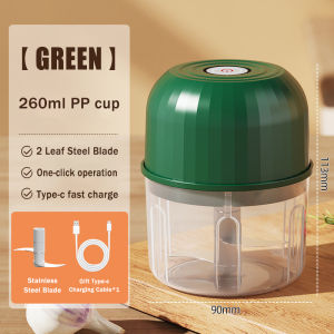 multi purpose household crusher  stainless blade electric garlic meat mashing machine food grinder for baby portable