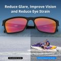 KastKing FlatRock Polarized Sport Sunglasses for Men and Women, Ideal for Driving Fishing Cycling Running, UV Protection. 