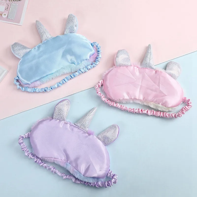 Kuhong Cute Sleep Unicorn Eye Shade Cover For Kids Blindfold Gifts