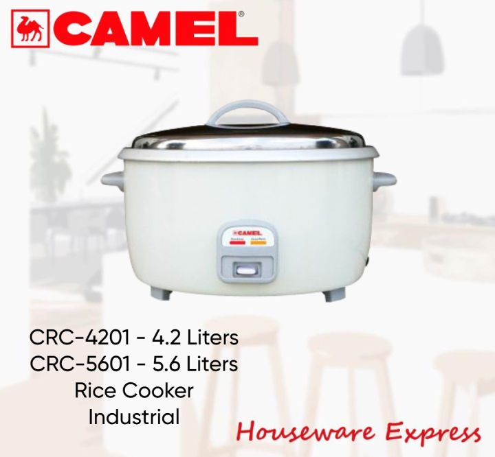 Camel CRC5601/CRC4201 Rice Cooker Industrial 5.6 Liters/4.2 Liters CRC ...