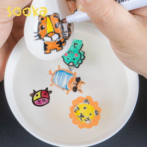 HAYYLIFE White Board Dry Erase Marker 12pcs Spidol Wipe Clean Spidol Air SK-GCI1048