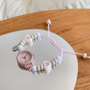 Women Bracelet Watch Colorful Alloy Quartz Wristwatch Casual Adjustable Rope Strap Gift⚡PH deliveryIn stock⚡