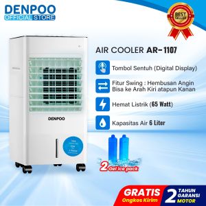 Denpoo Air Cooler AR-1107 Kap 6 Liter