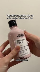 Dầu gội dành cho tóc màu nhuộm A-OX Vitamino Color Serieexpert Loréal Shampoo 1500ml ( New 2026 )-LT