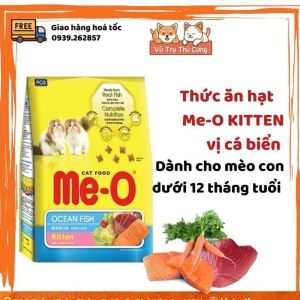 Thức ăn hạt Me-O Kitten dành cho mèo con dưới 12 tháng - Cung cấp dinh dưỡng toàn diện [ Gói 11Kg ]