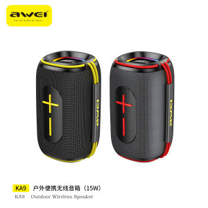 Awei KA9 Mini Bluetooth Speaker RGB Speaker Support  Two Machines Wirelessly Connected Portable Audio Battery Indicator IPX5 Waterproof Wireless Bluetooth Speaker