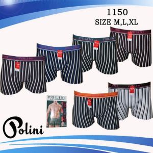 BEE - Boxer Pria Dewasa Celana Pendek Kolor Pria Pakaian Dalam 1150 POLINI