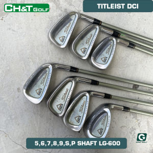Bộ gậy golf sắt nữ Titleist DCI 7 cây 56789PS Shaft lg-600 sáng đẹp nhập khẩu