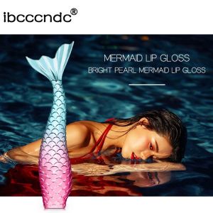 ibcccndc mermaid lip gloss matte long lasting liquid lipstick makeup matte lip glaze