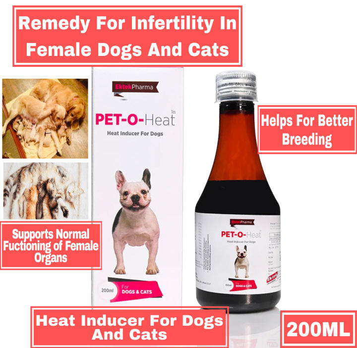 EkTek Pharma Pet O Heat For Infertility On Female Dogs And Cats