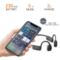TYLEX OPENEAR Solo Pro AS10 Bone Conduction Bluetooth 5.0 Headphones IPX4 Built-in Mic Noise Cancelling 230mAh. 