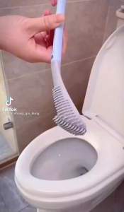 Chổi Cọ Vệ Sinh Silicon Thế Hệ Mới Siêu Bền Thiết Kế Hình Cây Gậy Đánh Golf Thông Minh Tiện Dụng