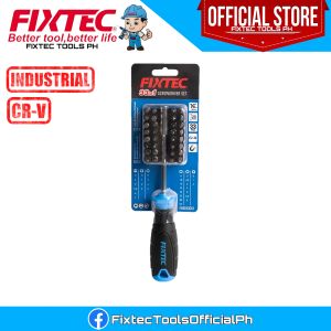 FIXTEC 33-in-1 Multi-Bit Screwdriver Set – Portable & Durable CR-V Steel Precision Tool Kit FHSDK3301