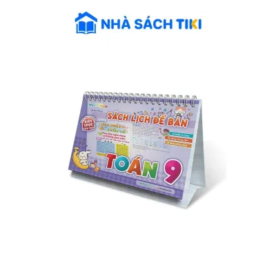 Sách Lịch Để Bàn - Tra Cứu Nhanh Kiến Thức Hàng Ngày Toán THCS - Lớp 9 - Megabook