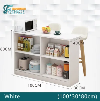 FOSWELL Storage Cabinet Small Cabinet Kitchen Island Storage Cabinets Simple Cabinet Modern Dining Cabinet