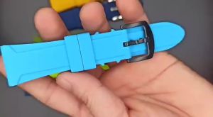 Adaptation PAM Pangdahai watch strap 222426mm Silicone watch strap universal waterproof watch accessory