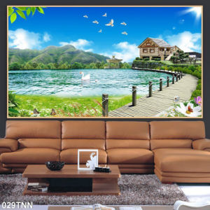 Tranh gạch 3d phong cảnh bờ biển - KCVV6