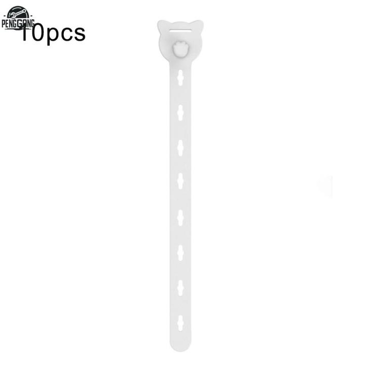 Multifunctional Silicone Cable Ties with Buckle Design for Secure Fixation
