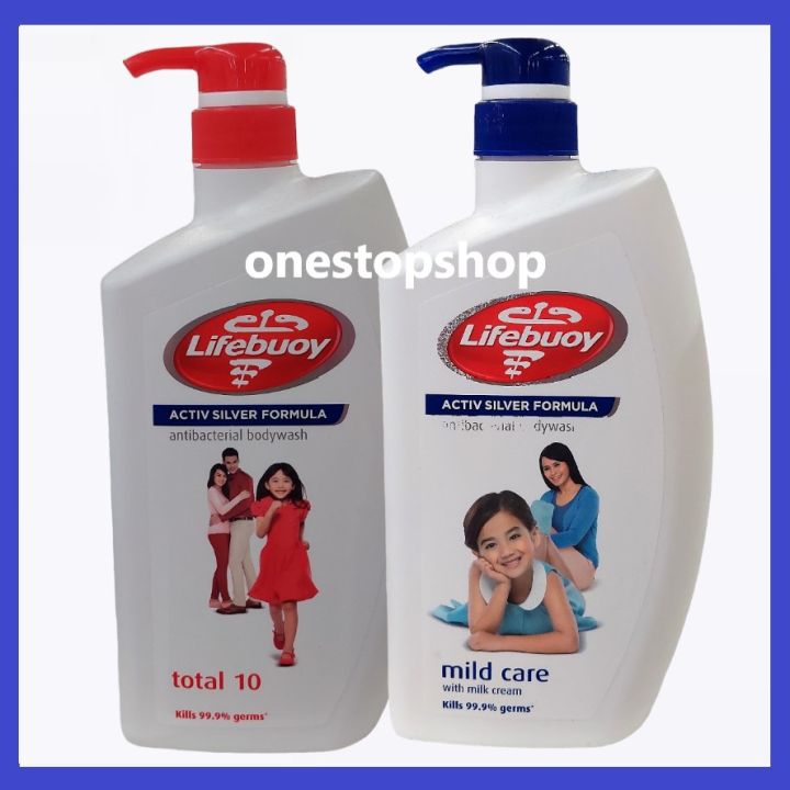 Lifebuoy Antibacterial Body Wash 950mL Mild Care Total 10 Lazada PH