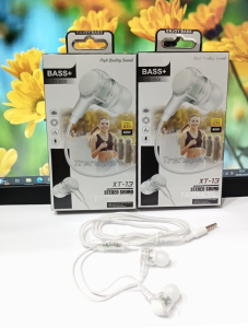 Handsfree + MIC XT-13 Transparan Stereo Sound Earphone Headset Extra Bass