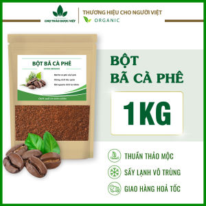 Bột bã cà phê 1kg nguyên chất dưỡng trắng da tẩy tế bào chết se khít lỗ chân lông mờ thâm nám