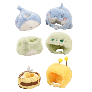 ชุดเครื่องแต่งกายธีมสัตว์สำหรับ17CM ตุ๊กตาอนิเมะน่ารักเครื่องแต่งกายการเล่นบทบาทของเล่นปาร์ตี้ตุ๊กตาผ้ากำมะหยี่อุปกรณ์แต่งตัว