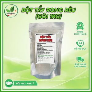 Bột tẩy rong rêu của Nhật Khử Trùng Diệt Khuẩntrên hồ bơiTẩy Sạch Sau 5 PHÚT. GÓI 1KG