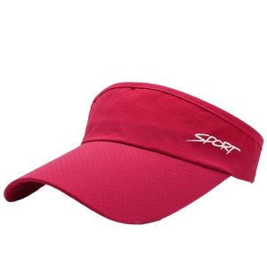 CHANBAEK Summer Visor Hat Breathable For Men Wide Brim For Women Solid Color Sunscreen Sun Hat Korean Style Hat Empty Top Hat Women Cap