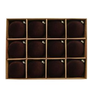 12PCS tinh tế bóng giáng sinh đồ trang trí đổ xô bóng giáng sinh quyến rũ cho một bầu không khí kỳ nghỉ ấm áp