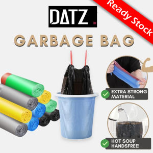 Garbage Bag 45cmx50cm Office Cleaning Trash Bag Dustbin with Rope Disposable Trash Bag 抽绳垃圾袋 Beg Sampah - SO21