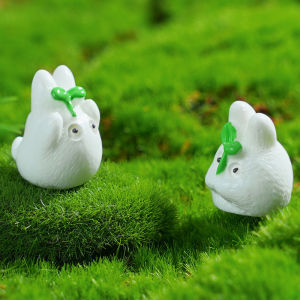 [Faster YG] 1PC Resin Luminous Animal Pendnat For Earring Keychain DIY Crafts Glow-In-The-Dark Growth Fat Rabbit Doll Cute Jewelry Making
