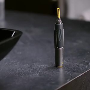 Ultra thin Precision Trimmer Electric Nose hair trimmer  Portable Ear Trimmer for Men Nose Hair Shaver Waterproof Safe Clean