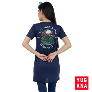 YUGANA - TAKETRIP Dress Wanita Lengan Pendek