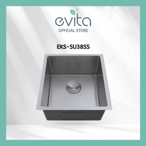 EVITA EKS-SU38 / EKS-SU48 / EKS-SU58 / EKS-SU68 / EKS-SU78 SUS 316 Marine Grade Stainless Steel Undermount Single Bowl Kitchen Sinks