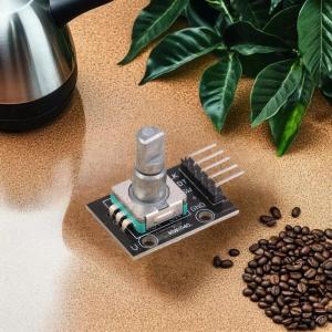 godessing โมดูลเข้ารหัสแบบหมุน KY-040ขนาด15 × 16.5มม. พร้อมลูกบิดสำหรับตัวควบคุมขนาดเล็ก Arduino ใช้โมดูลเข้ารหัสแบบปรับได้