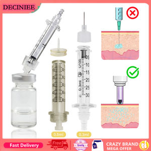 0.3/0.5ml Disposable Sterile Ampoule Head for High Pressure Hyaluronic Pen Lips Injection Tattoo Tip HyaluronGun Anti-Wrinkle