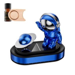 เครื่องพ่นน้ำหอมในรถยนต์น้ำหอมปรับอากาศ Essential พลังงานแสงอาทิตย์ก้านปักน้ำมันหอมระเหยเครื่องกระจายน้ำหอมบนรถนักบินอวกาศ