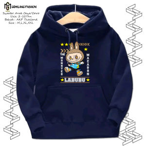 Sweater Anak Labubu / Hoodie Anak Karakter Labubu / Jaket Anak Laki Laki Perempuan Usia 2-12Tahun